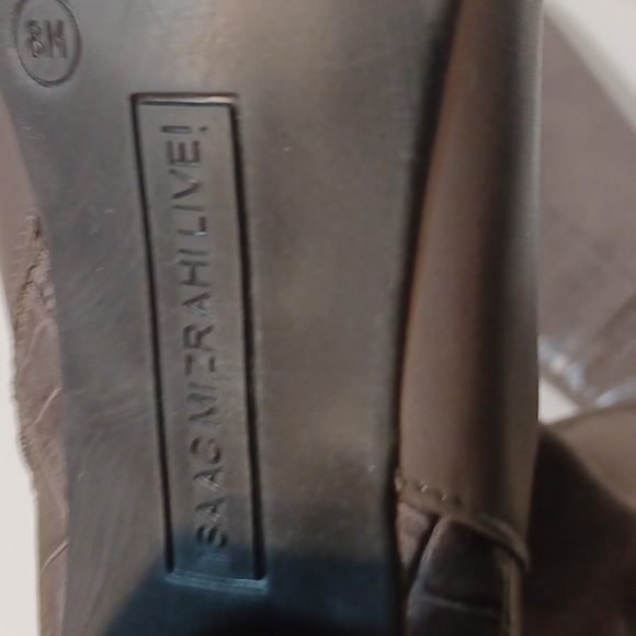 NEW IN BOX! Women's Grey Knee-High Boots Size 8M L@@K WOW! - Picture 9 of 16